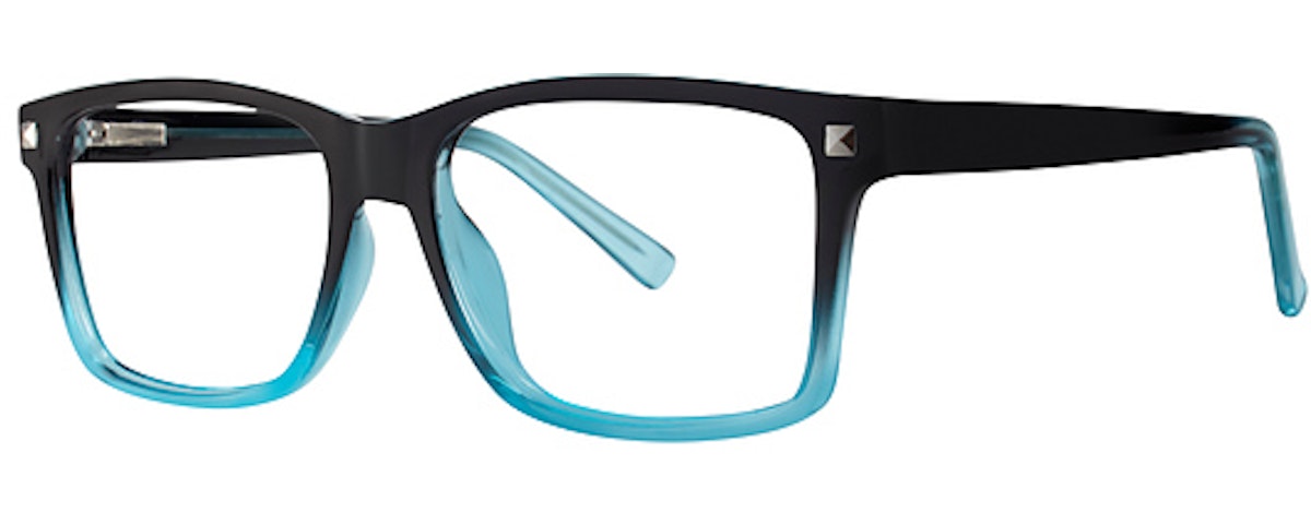 BLACK/BLUE FADE