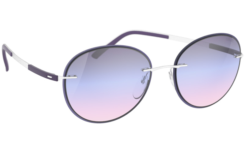 Dark Lavender / Rhodium