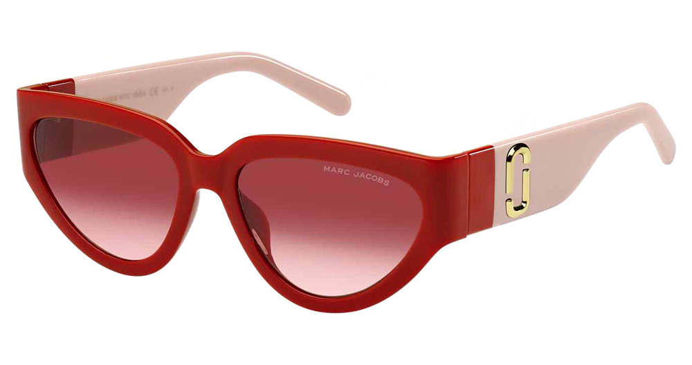 Marc Jacobs MARC 645/S cateye sunglasses in Redpinkr/Red Shaded