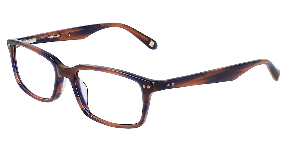 BLUE-BROWN HORN