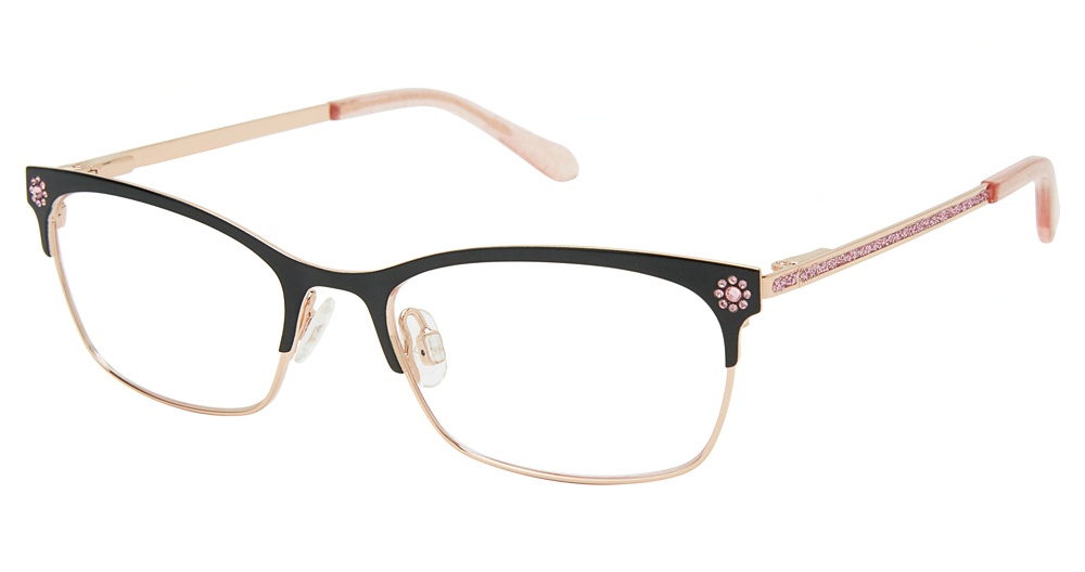 black/rose gold