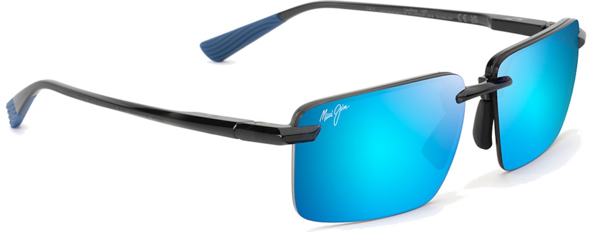 Shiny Trans Dark Grey / Blue Hawaii