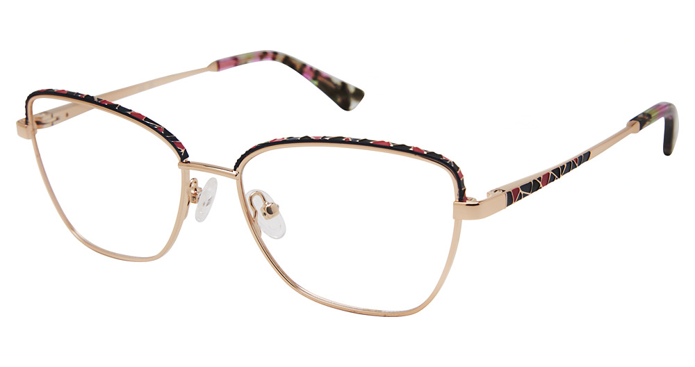 NAVY/ROSE GOLD