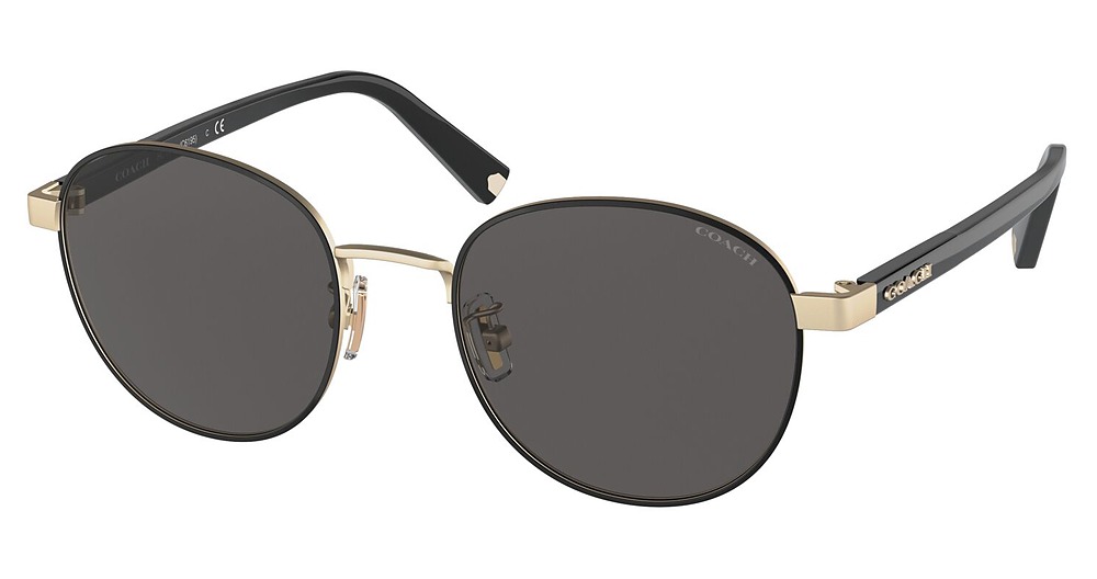 LIGHT GOLD / BLACK / DARK GREY SOLID