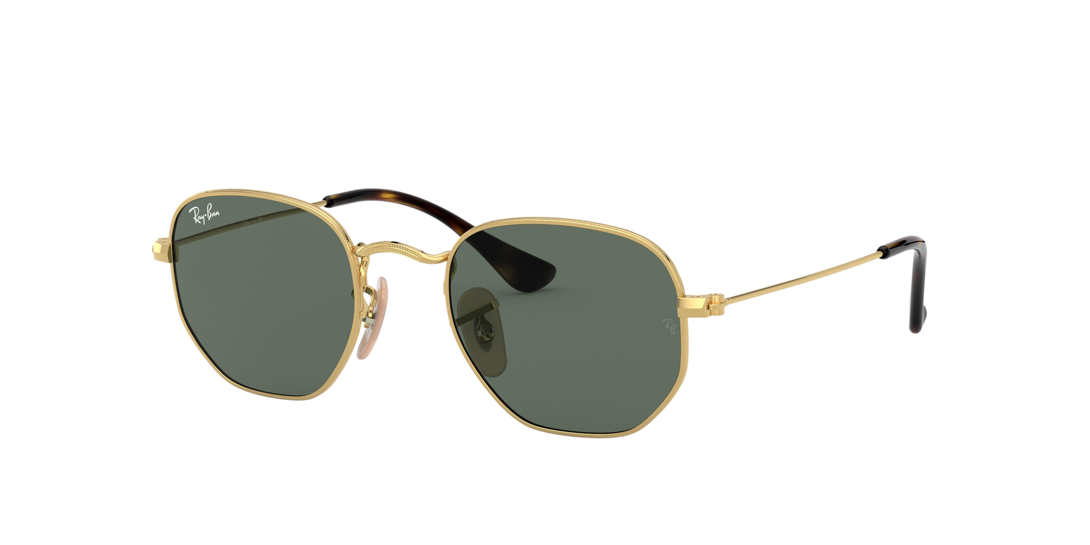 Ray-Ban RJ9541SN square sunglasses in Gold