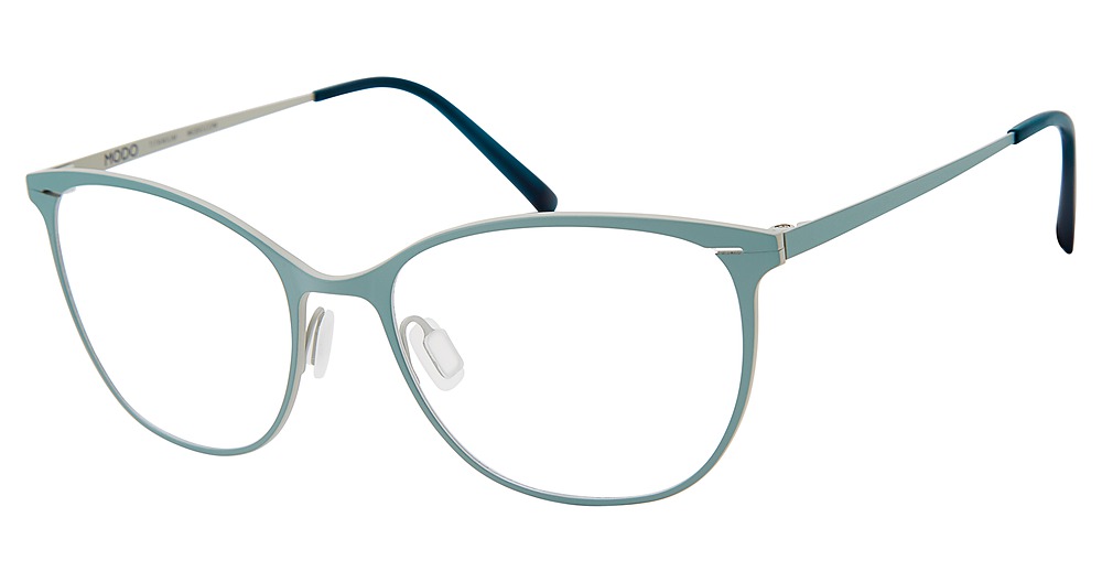 Modo 4232 round eyeglasses in Green