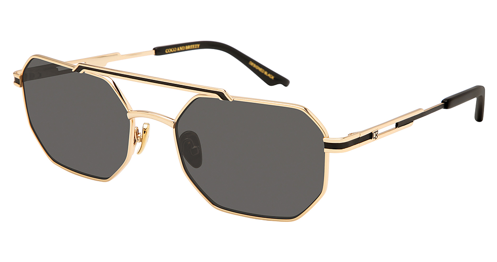 MATTE BLACK-YELLOW GOLD