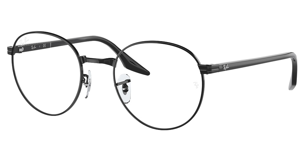 Ray-Ban RX3691VF round eyeglasses in Black