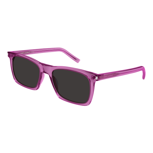 Saint Laurent SL 559 rectangle sunglasses in Pink/Black