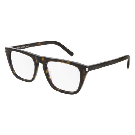 Saint Laurent SL 343 rectangle sunglasses in Havana