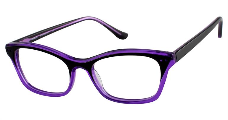 Plum/black