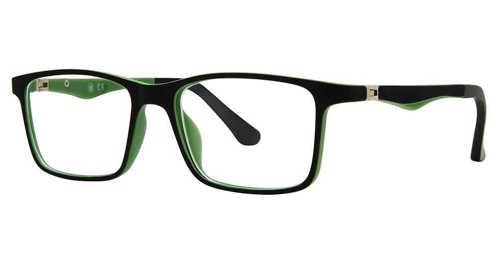 black/green