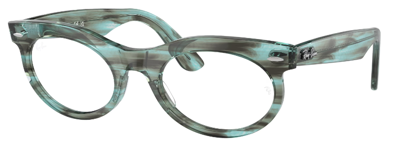 STRIPED TRANSPARENT GREE