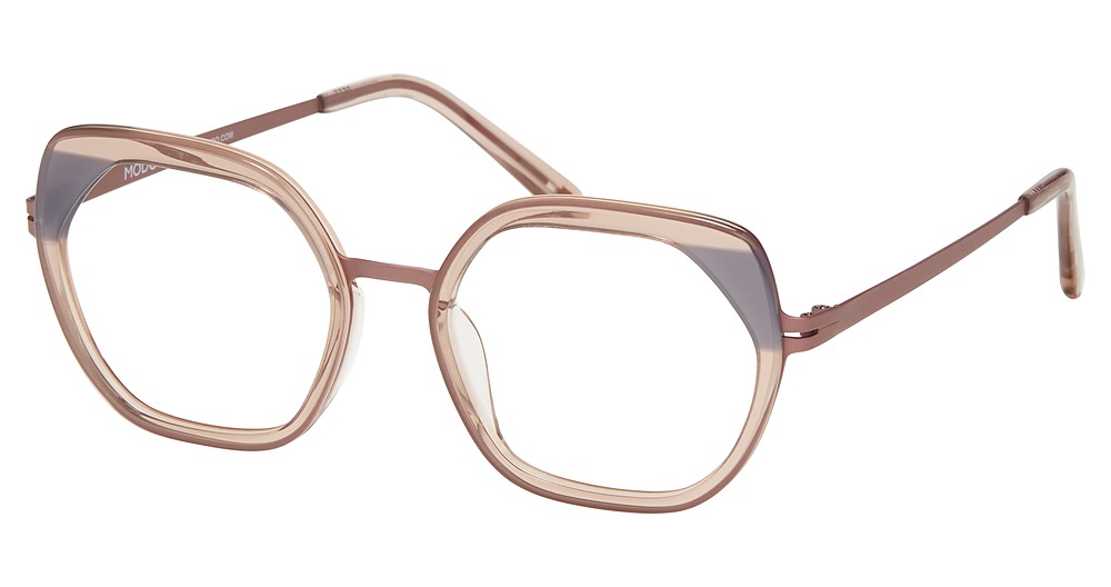Modo 4541 round eyeglasses in Nude