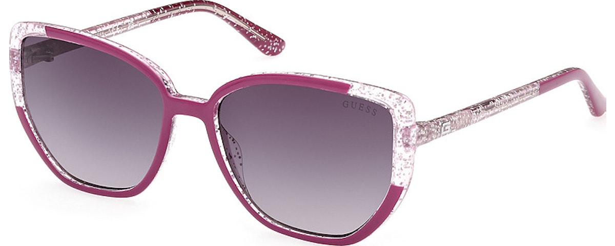 shiny violet / gradient smoke