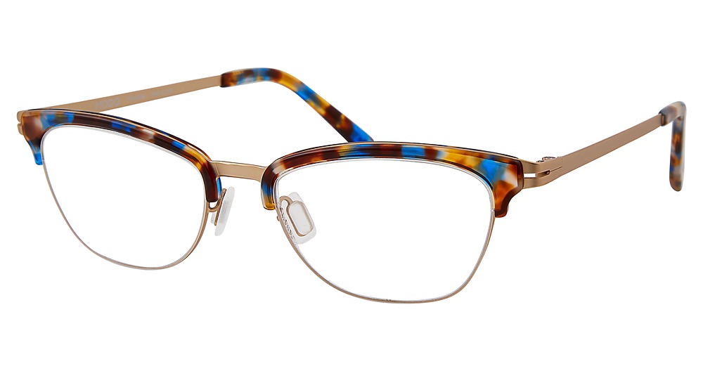 Modo 4521 cateye eyeglasses in Blue Tortoise
