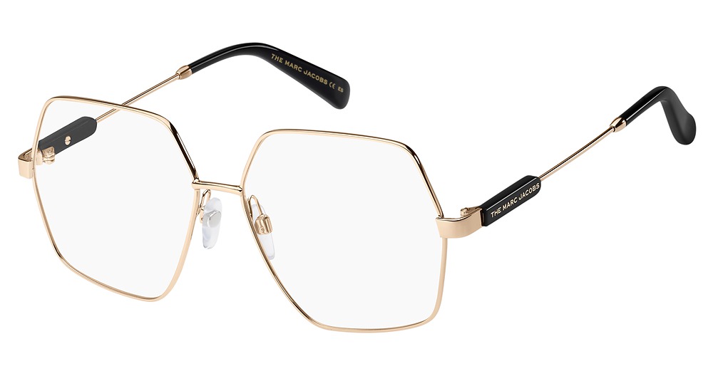 Marc Jacobs MARC 594 irregular eyeglasses in Gold Copp