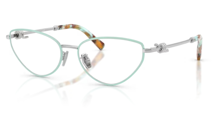 TIFFANY BLUE ON SILVER