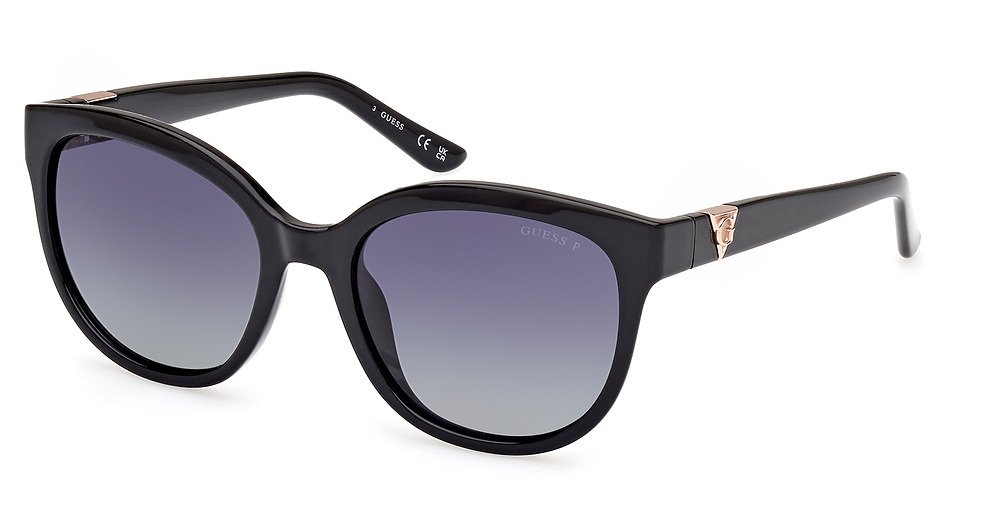 shiny black / smoke polarized