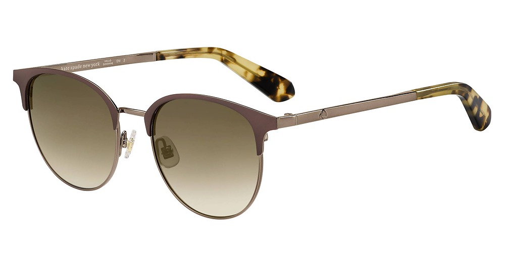 Kate Spade Joelynn/S cateye sunglasses in Brown/Brown Shaded