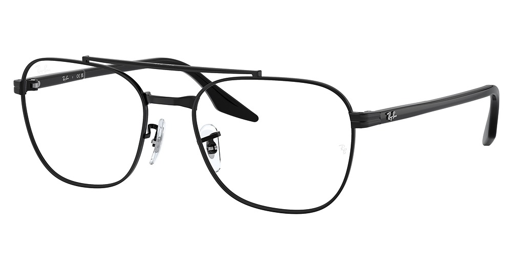 Ray-Ban RX6485 aviator eyeglasses in Black