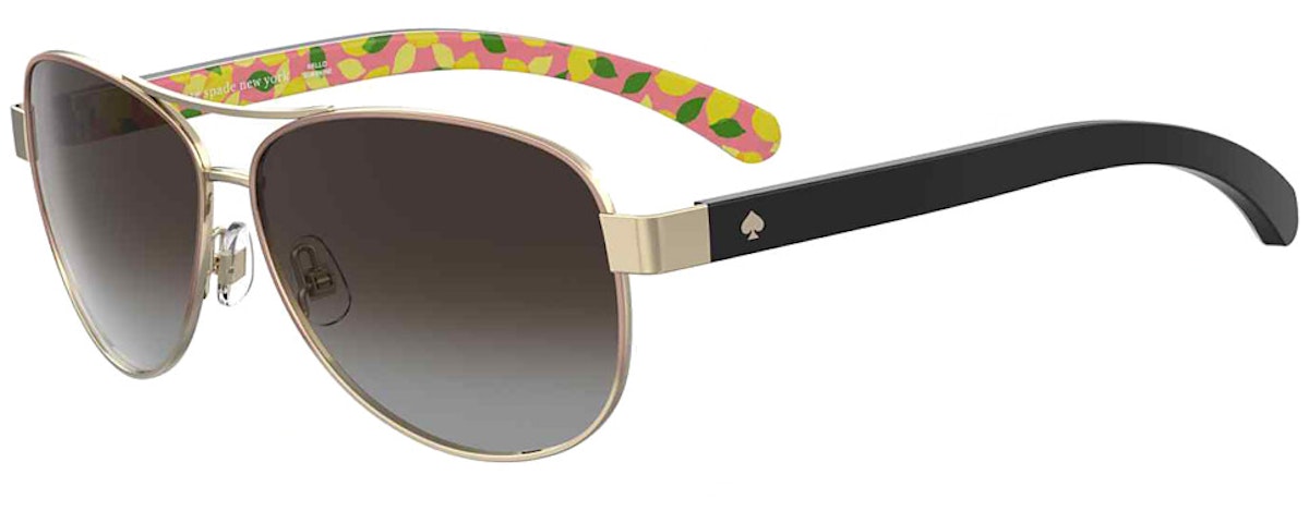 RED GOLD R / BROWN SHADED POLARIZED