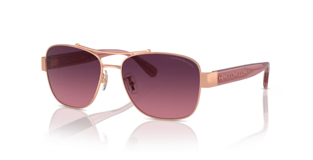 SHINY ROSE GOLD / BURGUNDY GRADIENT POLAR