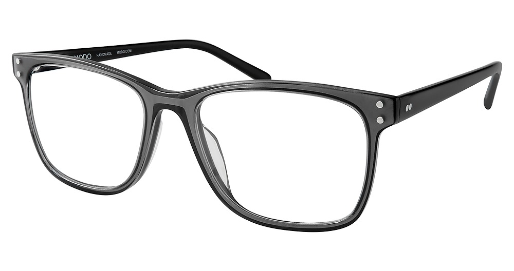 Modo 6618 square eyeglasses in Grey/Black