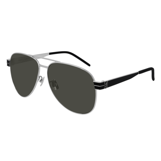 Saint Laurent SL M53 aviator sunglasses in Silver