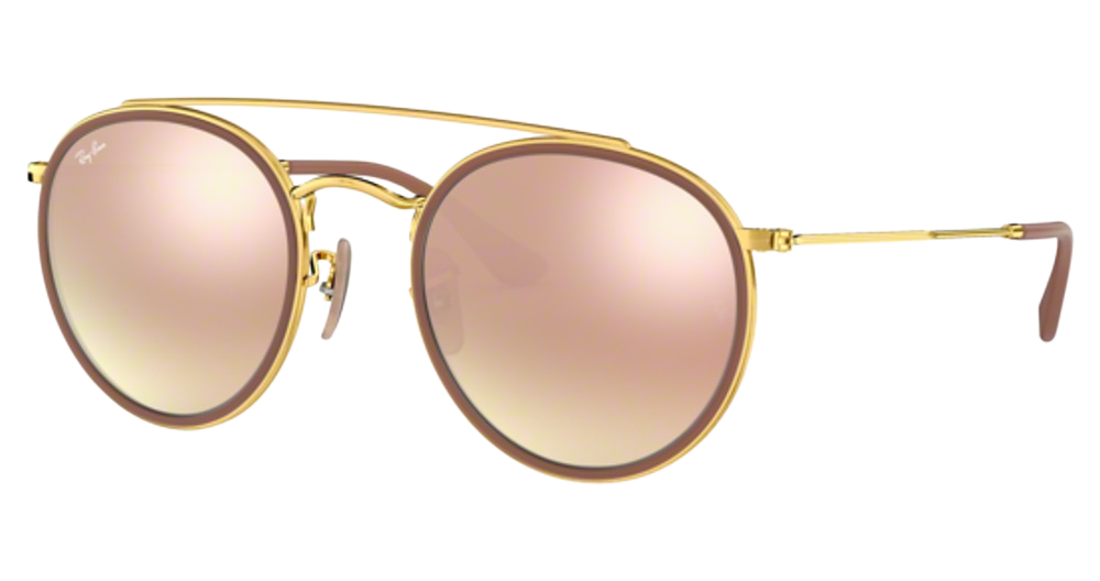 ARISTA / BROWN GRADIENT MIRROR PINK