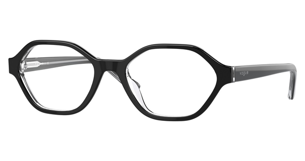 TOP BLACK/TRANSPARENT