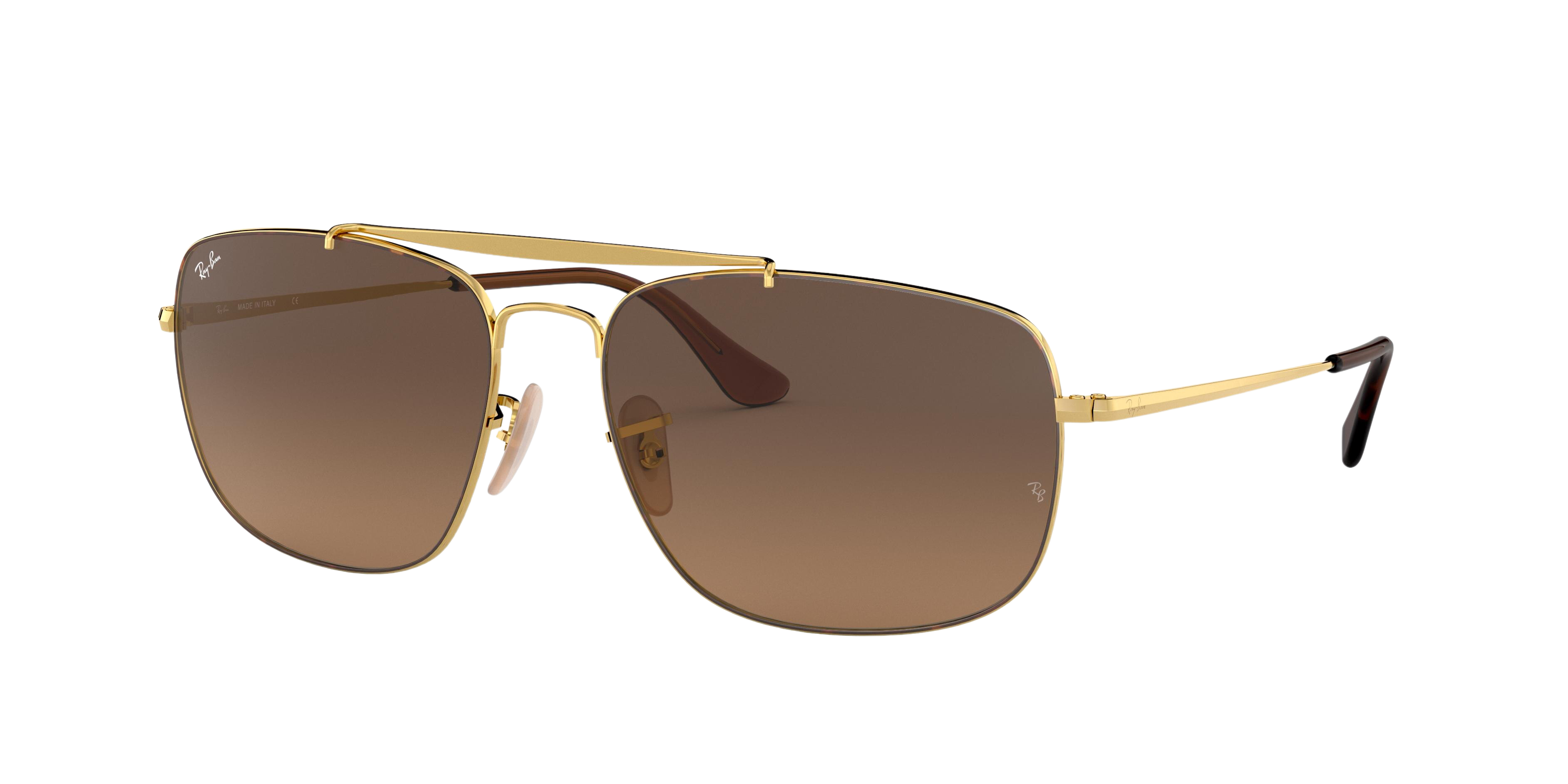 Ray-Ban RB3560 aviator sunglasses in Havana