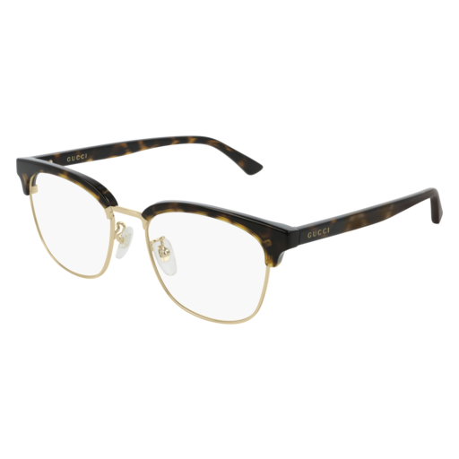 Gucci GG0409OK rectangle sunglasses in Havana
