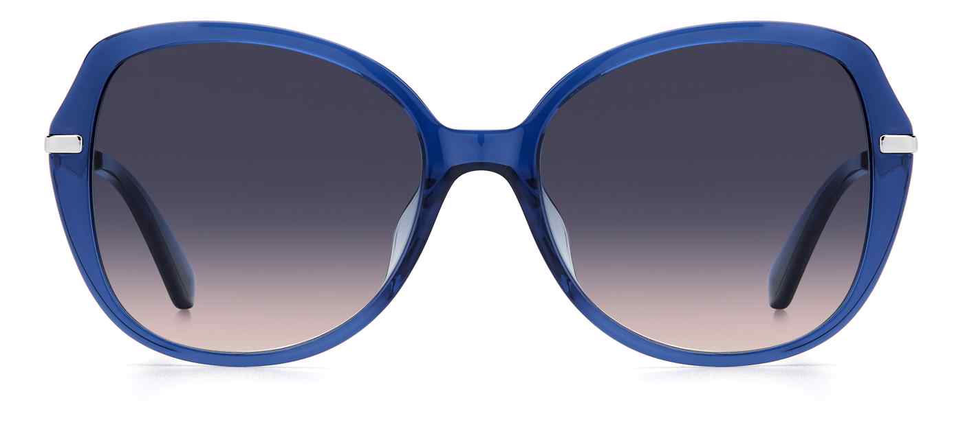 Kate Spade TALIYAH/G/S square sunglasses in Blue/Blue Grad Pink