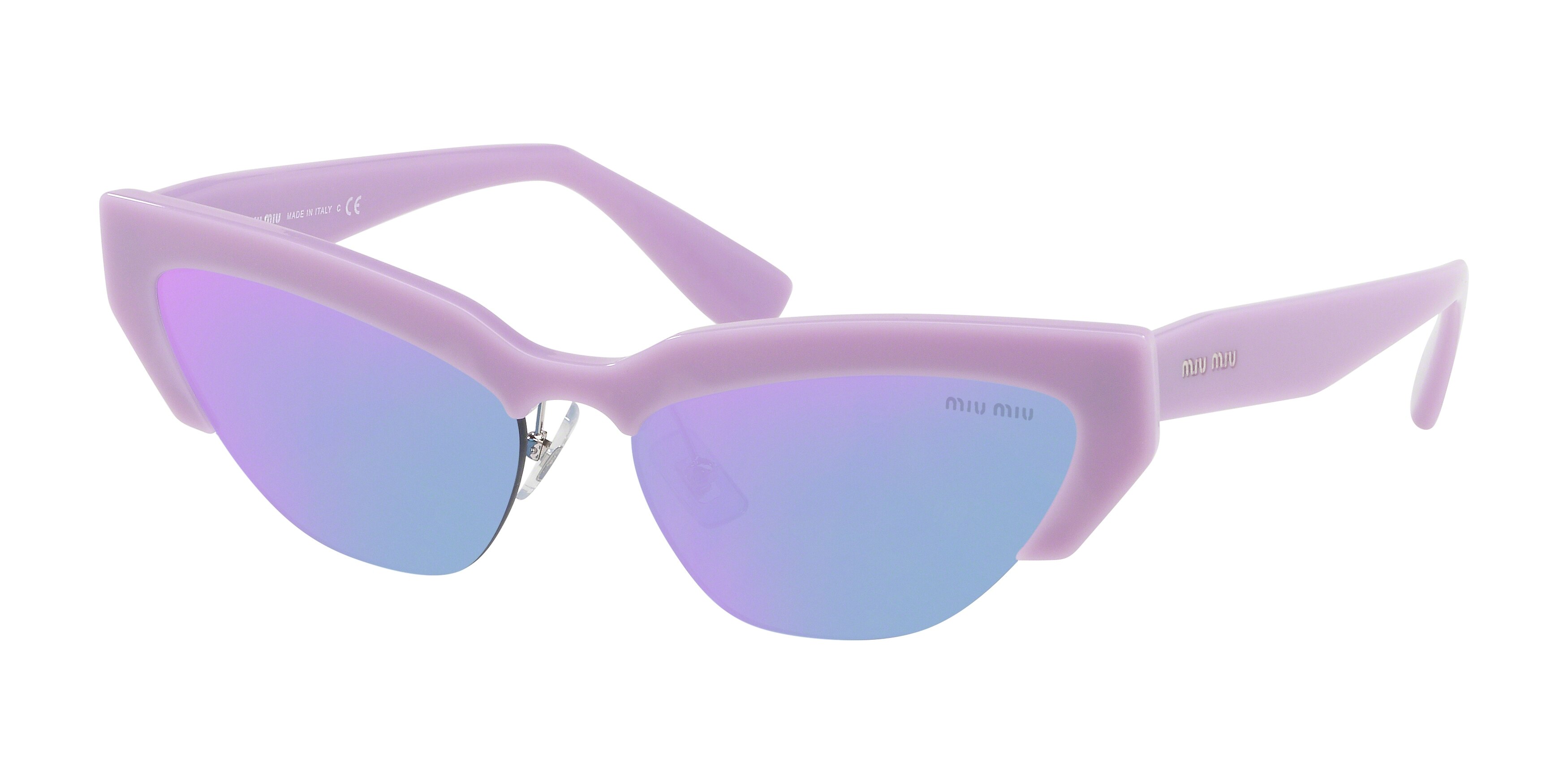 Miu Miu MU 04US cateye sunglasses in Lilac