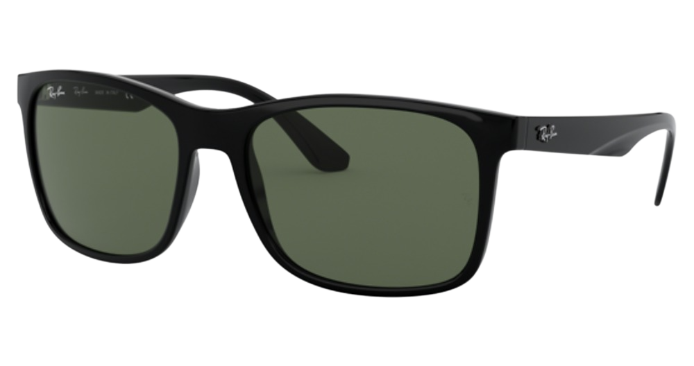 BLACK / DARK GREEN