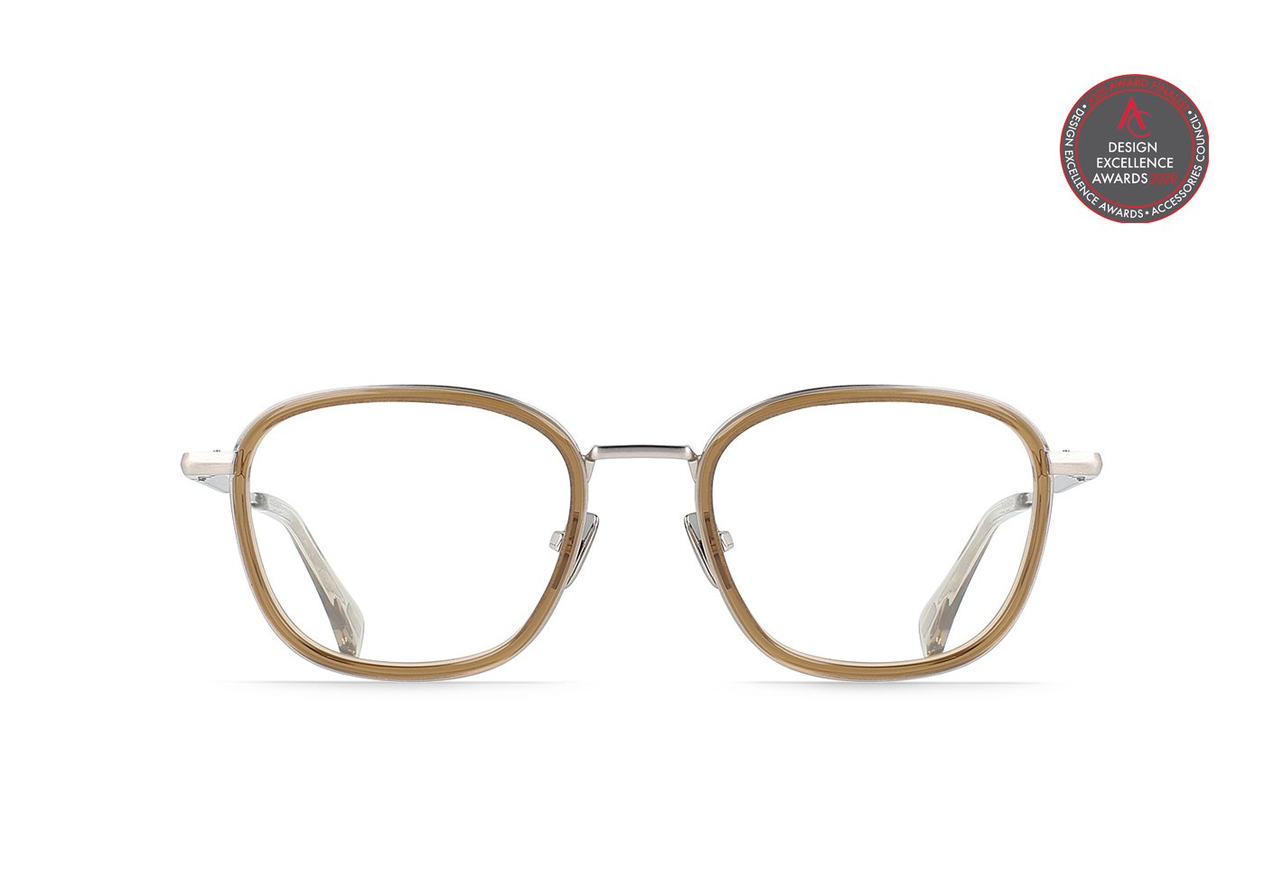 Brushed Ice Silver + Kelp / Clear