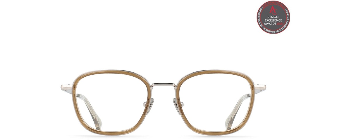 Brushed Ice Silver + Kelp / Clear