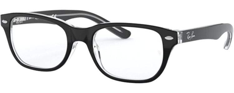 BLACK ON TRANSPARENT