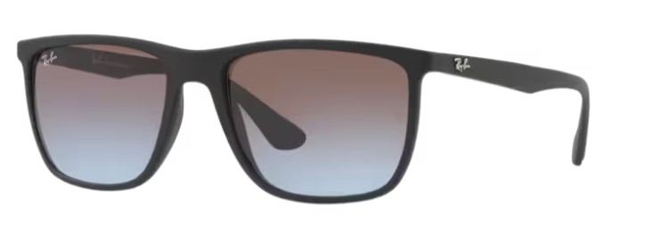 MATTE BLACK / BLUE GRADIENT BROWN
