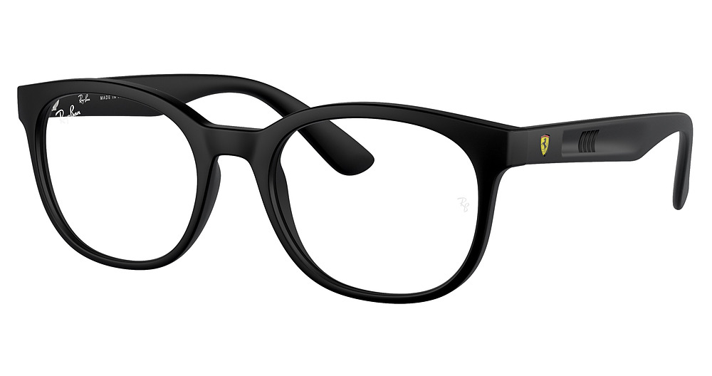 Ray-Ban RX7231M round eyeglasses in Matte Black