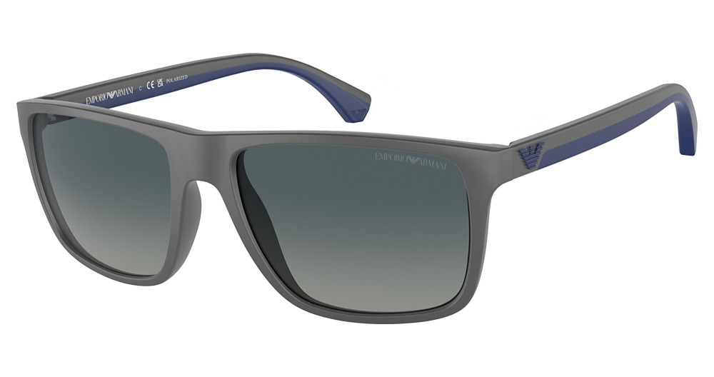 MATTE GREY / GRADIENT BLUE POLAR