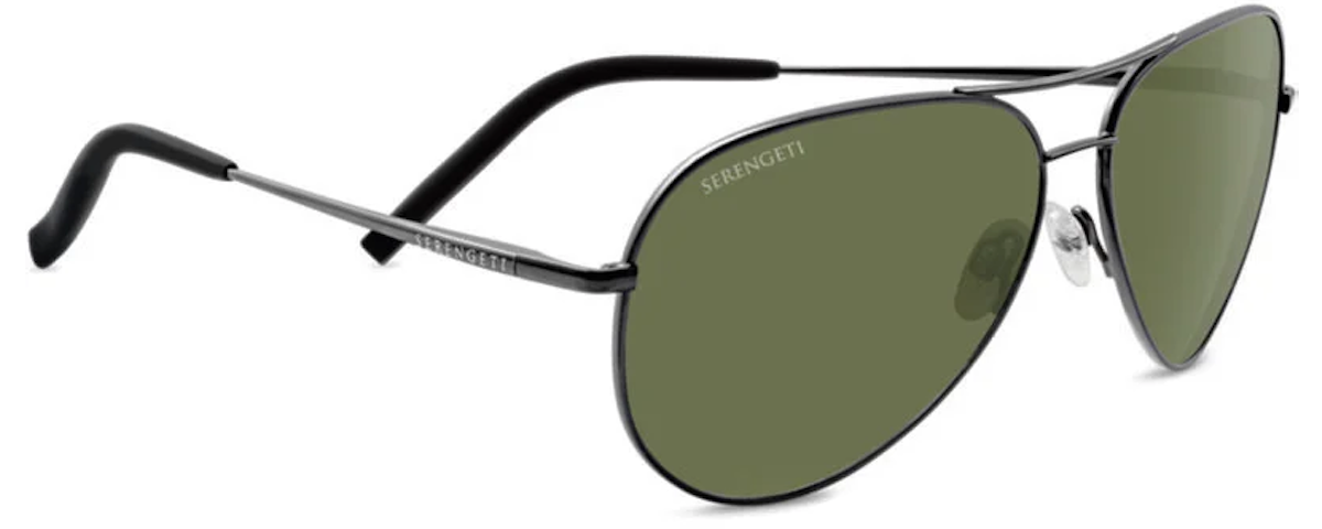 Shiny Dark Gunmetal / Polarized 555Nm