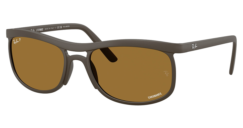 Ray-Ban RB4452CH sunglasses in Sand Brown/Brown Chromance