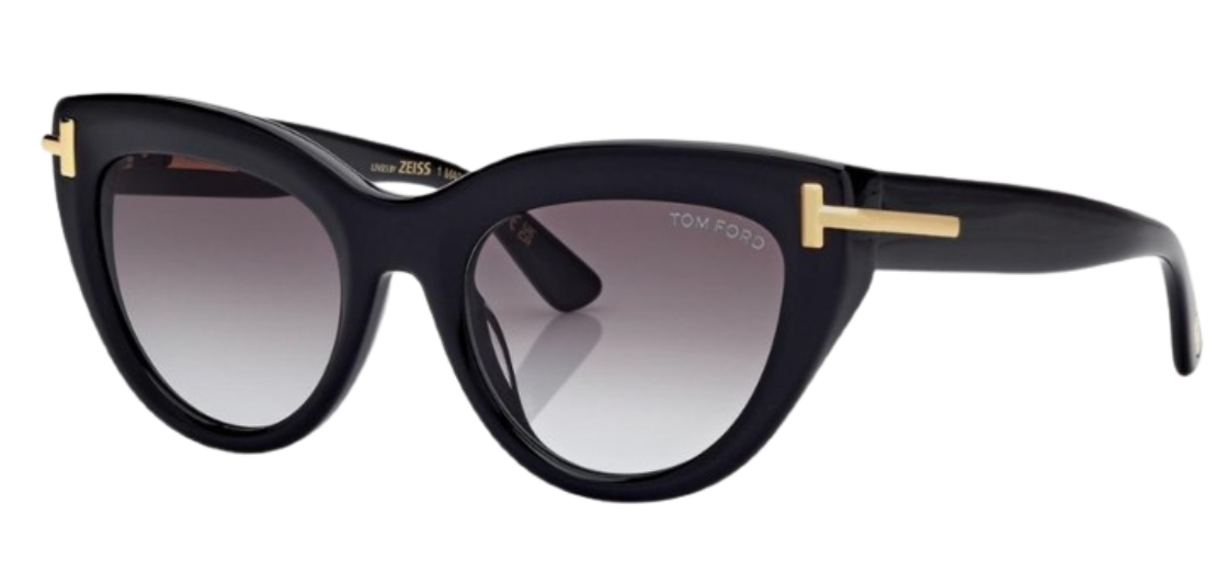 shiny black / gradient smoke