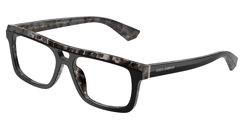 BLACK ON GREY HAVANA