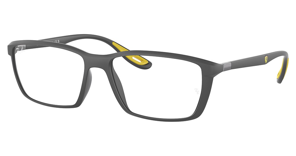 Ray-Ban RX7213M square eyeglasses in Matte Grey
