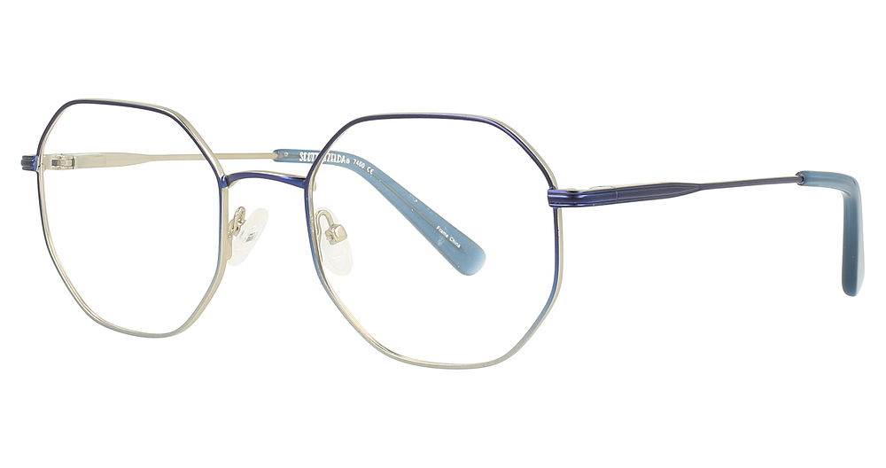 Blue/Silver