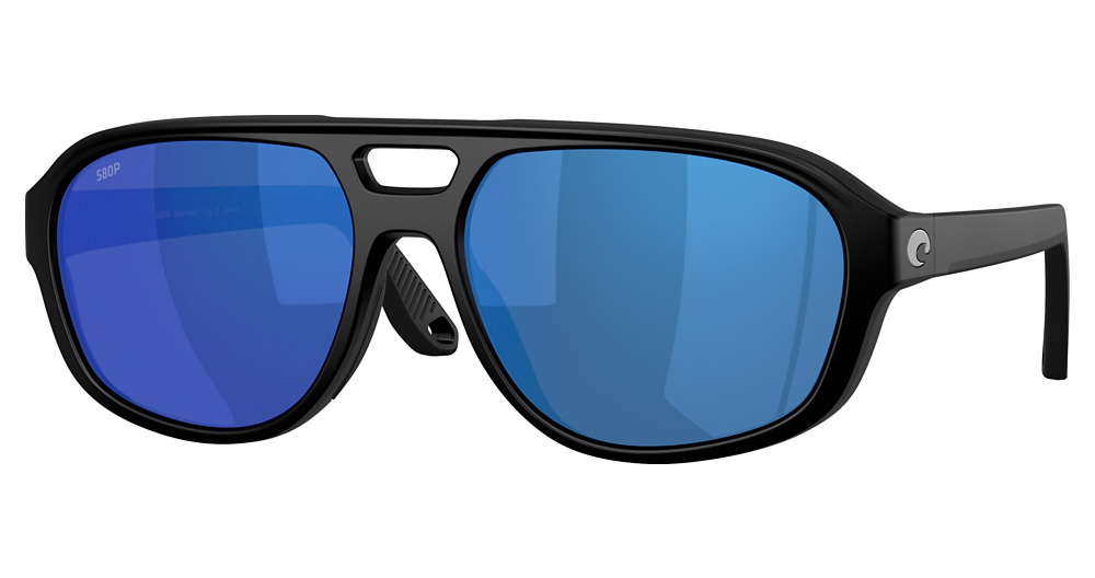MATTE BLACK / BLUE MIRROR 580P