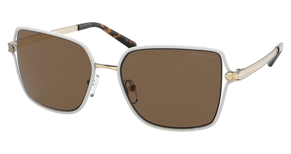 WHITE / BROWN SOLID
